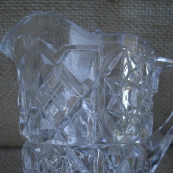 Vintage Fostoria Glass Crystal Sugar & Creamer Set - Picture 12 of 16